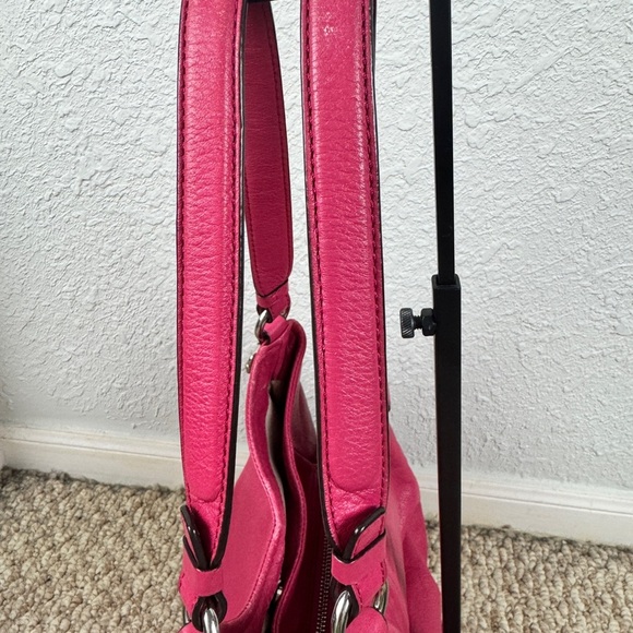 Coach Maggie Madison Fuchsia Soft Leather Shoulder Bag - Picture 16 of 16